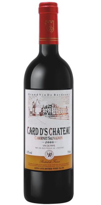 2008赤霞珠 750ml干红葡萄酒